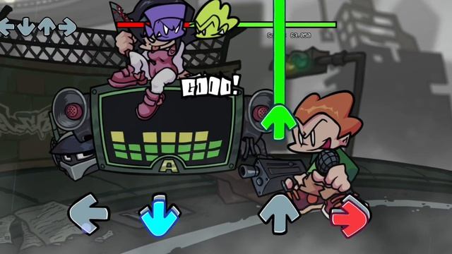 Darnell Vs Pico на Erect во Fnf