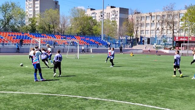 1 тайм ЖФК Юнона 2 - 6 ФК Сокол