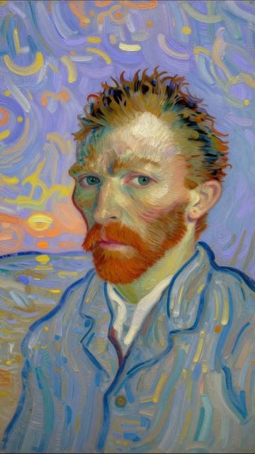 Селфи Ван Гога: взгляд гения искусство ВанГог живопись