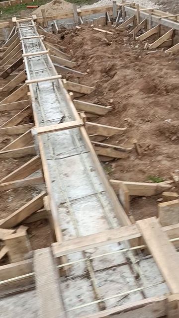 доработка фундамента после своего косяка