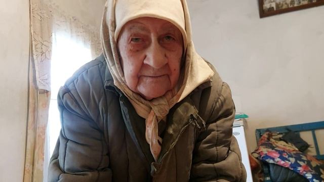 Проведала бабушку Пашу