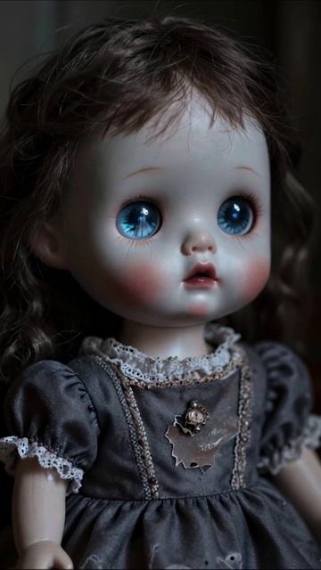 Секреты куклы с голубыми глазами куклы антиквариат декор