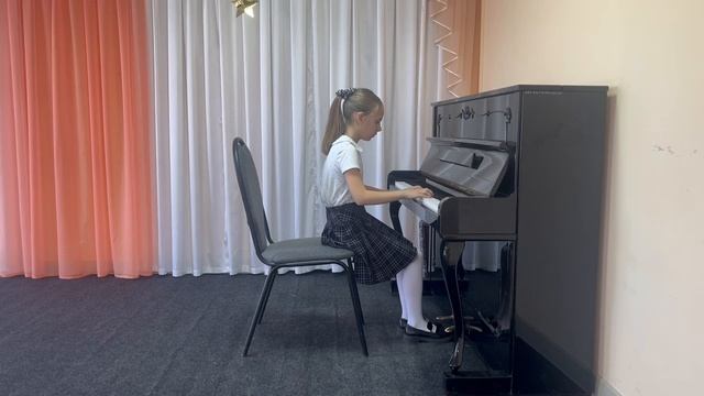 Пожидаева Валерия МАУ ДО ДШИ 44 И. Беркович. Вальс G Dur.