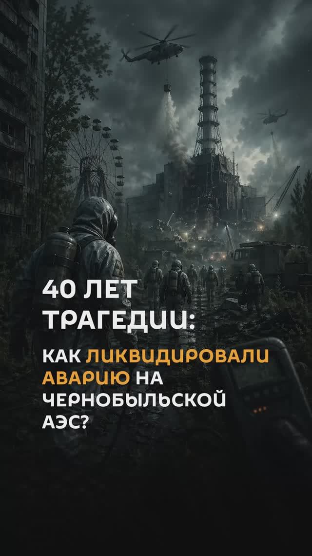 ЧП на Чернобыльской АЭС: авария потрясшая мир