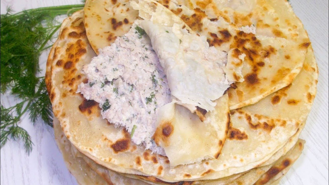 Вкусные лепешки с фаршем по мотивам таджикского блюда Хомкима