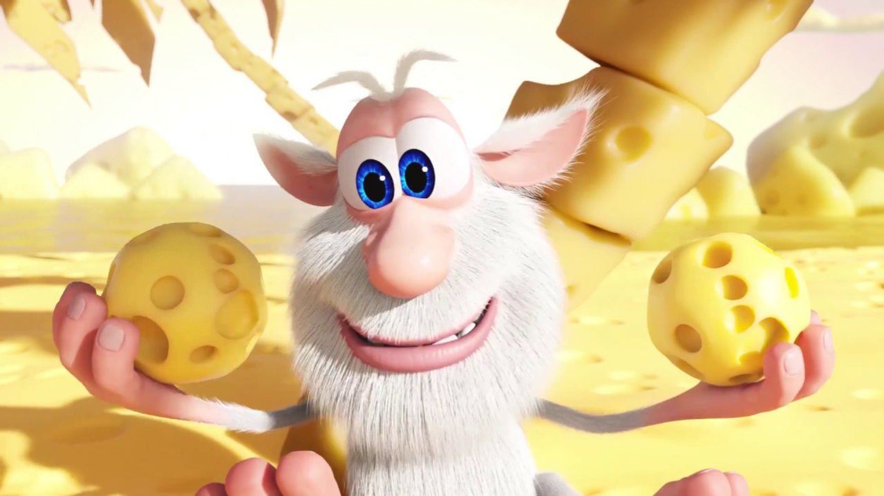 Буба - Серия 24 - Сырный сон - Весёлые мультики для детей - Буба