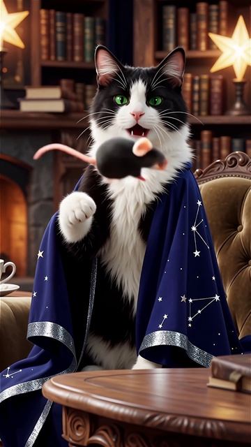 Кот- волшебник