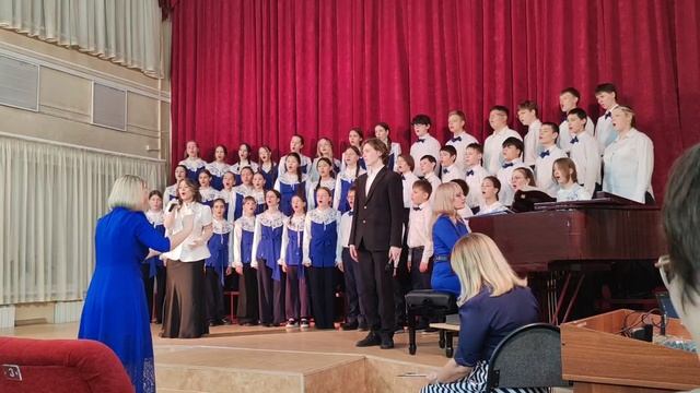 Хор Ария Руководитель Семененко Е. А. Концертм. Зенкевич Е.С. Солисты Бройдо Г. и Петрова Т.Н.