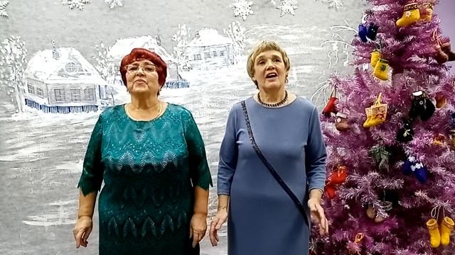 Участники акции С Новым годом Профсоюз! - члены профсоюза пос. Кедровка