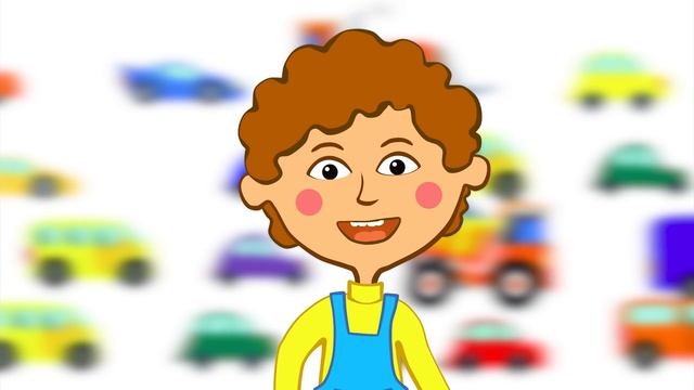  МАШИНЫ - Я ВИЖУ - развивающая песенка мультик про автомобили и тракторы для детей малышей