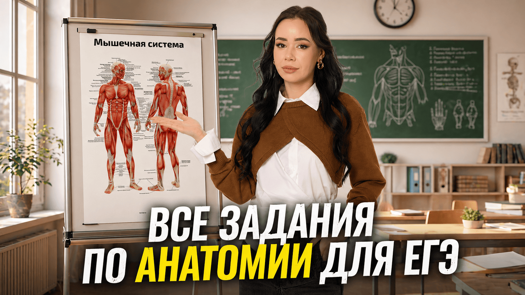 Решаем ВСЮ АНАТОМИЮ из Рохлова  Биология ЕГЭ  Жанна Казанская  Умскул