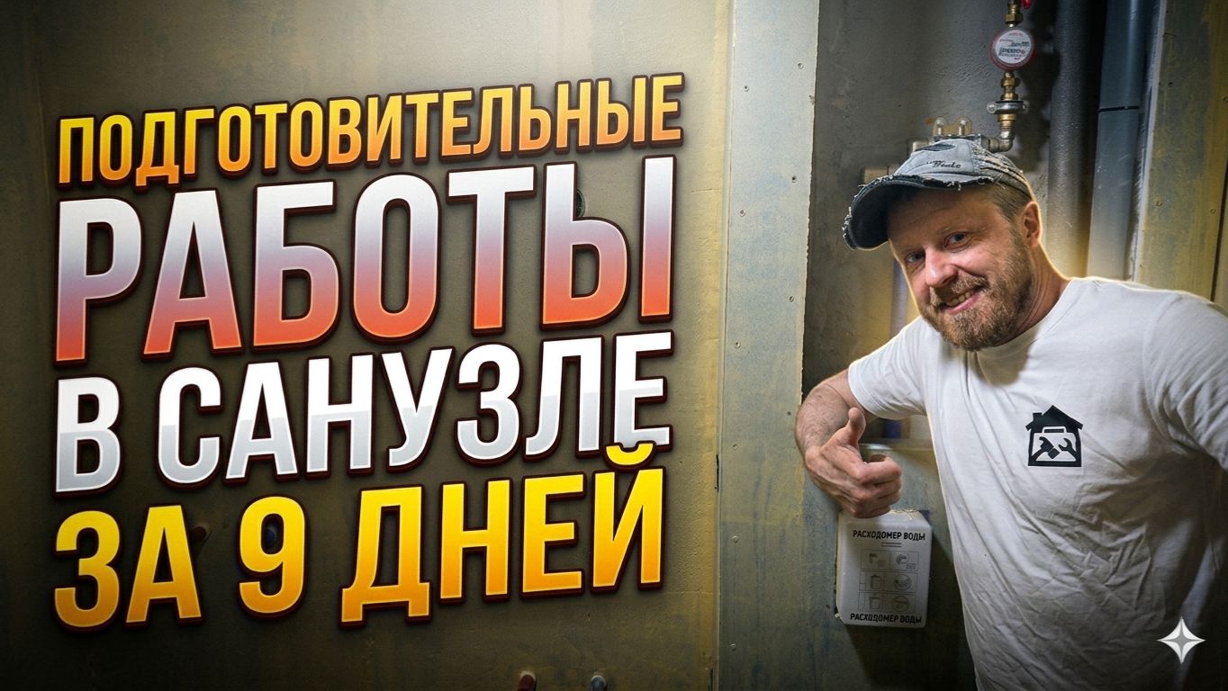 РЕМОНТ САНУЗЛАПОДГОТОВИТЕЛЬНЫЕ РАБОТЫ