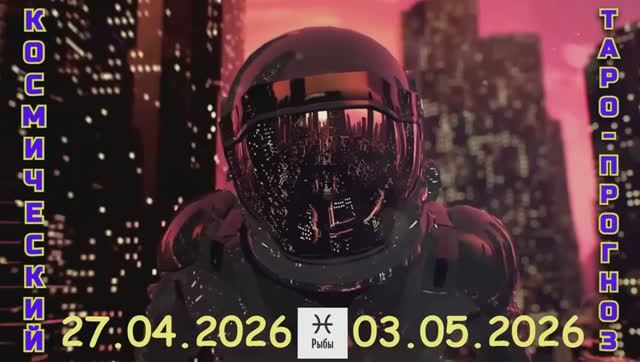 РЫБЫ: КОСМИЧЕСКИЙ ТАРО-ПРОГНОЗ с 27 АПРЕЛЯ по 3 МАЯ 2026 года!!!