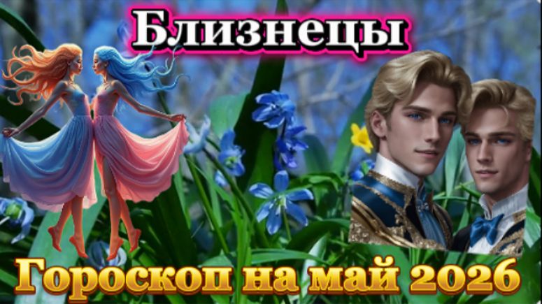 Близнецы! Гороскоп на май 2026 года!
