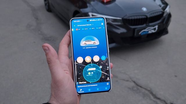 BMW 3 G20 - установка StarLine S96 GSM Eco и тонировка стекол  часть 2