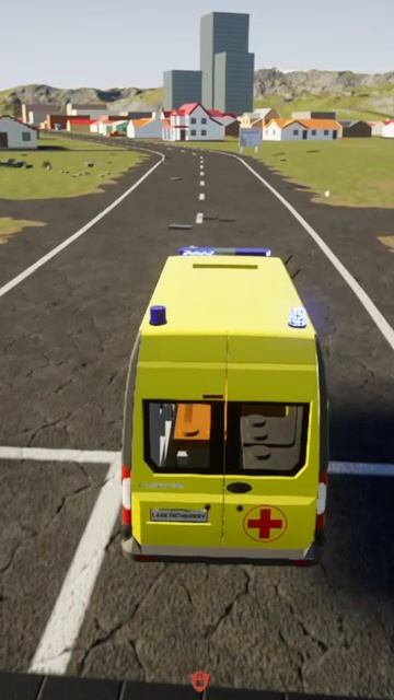 БПЛА взорвал машину СМП I Brick Rigs