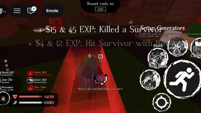 одна катка за убийцу ноли Forsaken