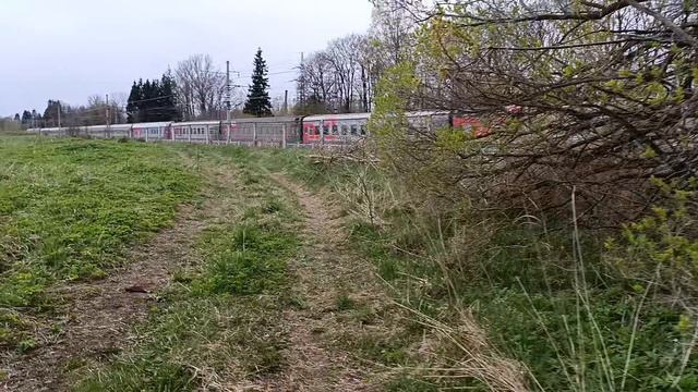 ЭП2К с поездом Санкт Петербург Анапа