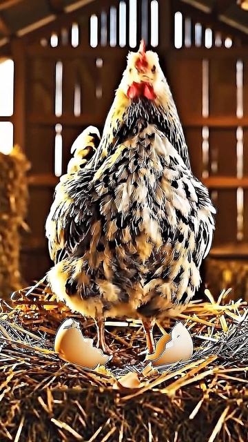 Вся жизнь за 1 минуту: Рост цыпленка 