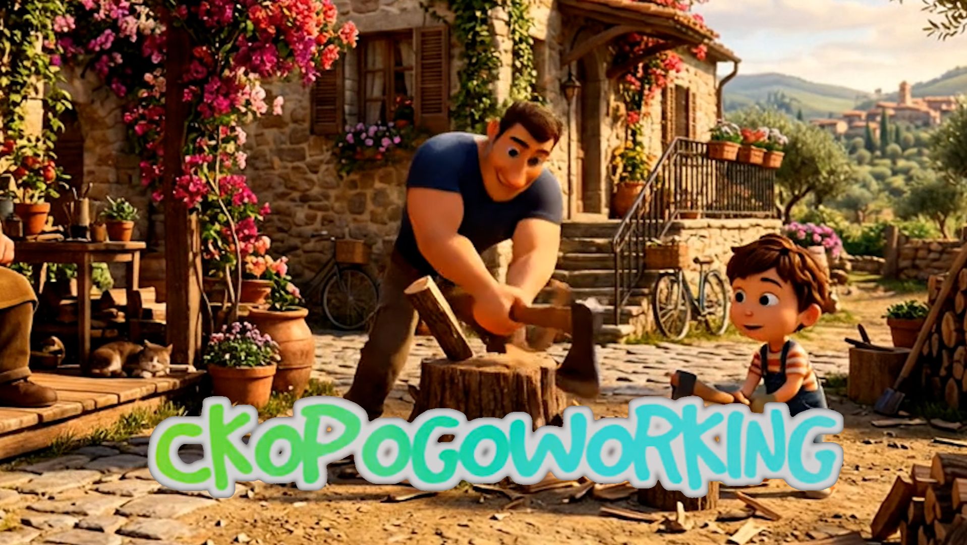 ИТАЛЬЯНСКАЯ СКОРОГОВОРКА про плотников Se Il Falegname Che Taglia La Legna