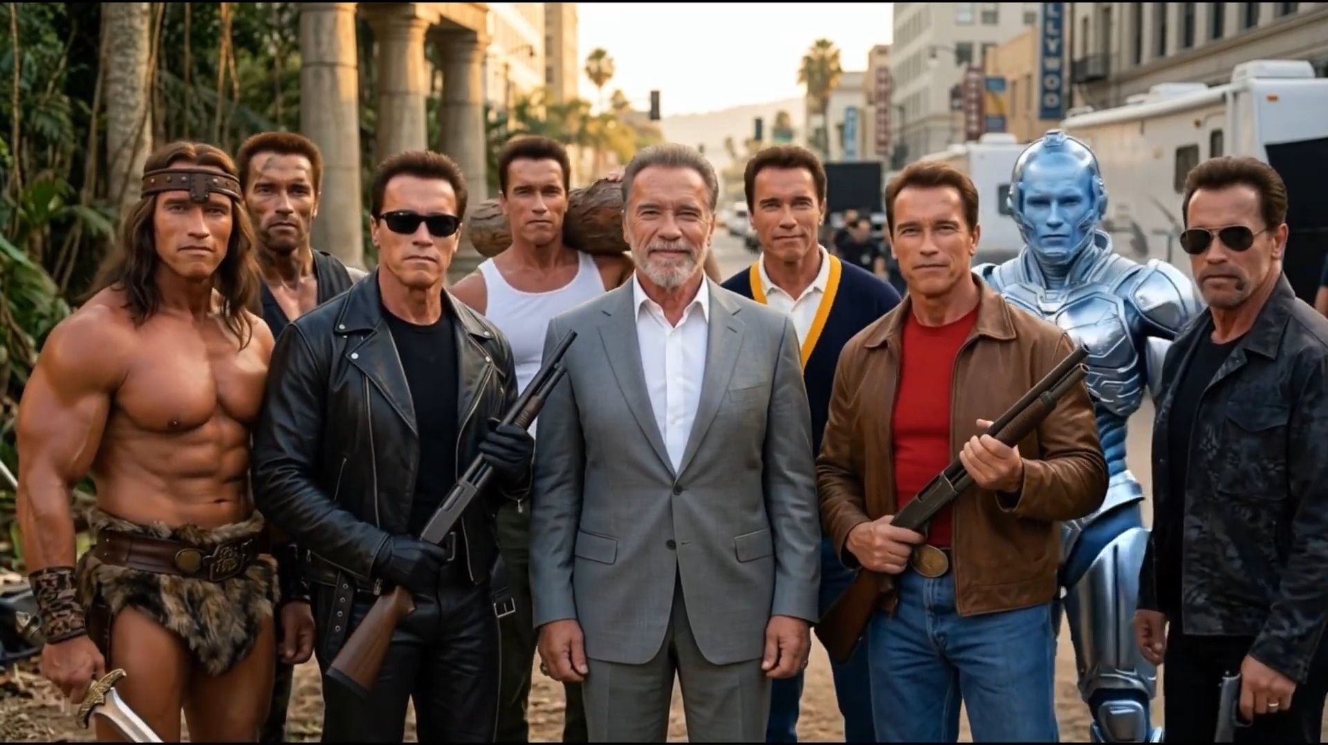 Арнольд Шварценеггер и его герои