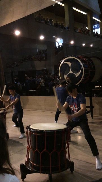 Мастер-класс от японских барабанщиков