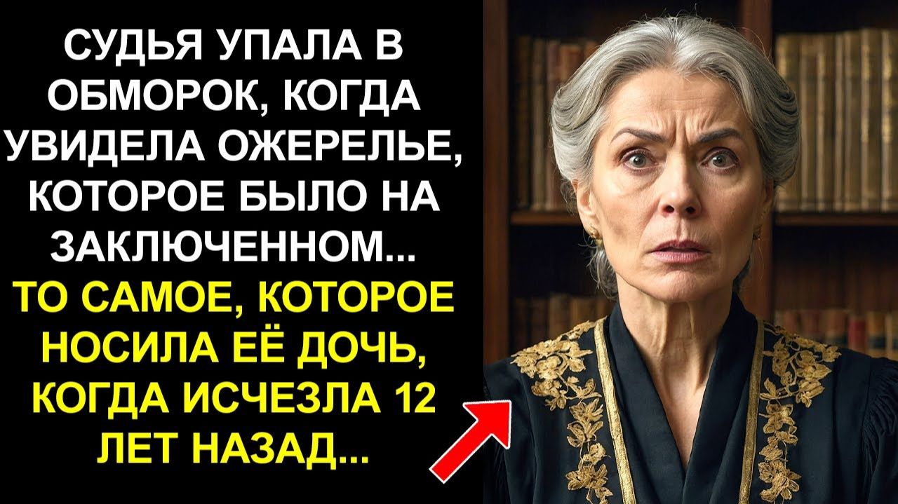 СУДЬЯ УПАЛА В ОБМОРОК КОГДА УВИДЕЛА ОЖЕРЕЛЬЕ КОТОРОЕ БЫЛО НА ЗАКЛЮЧЕННОМ... ТО САМОЕ КОТОРОЕ...