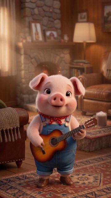 Песенка поросёнка!