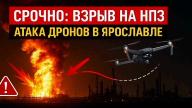 ‼️🇷🇺🏴☠️ Враг атаковал нефтебазу Ярославля и трубопровод с серной кислотой в Вологодской области