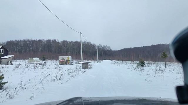 пос. Мирный зимой