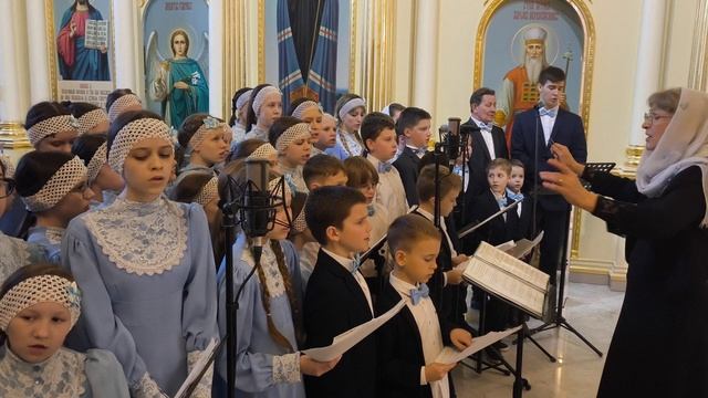 Детско-юношеский хор "Преображение", праздник Похвалы Божией Матери 2025 г.