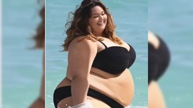 Fat Girl On The Beach