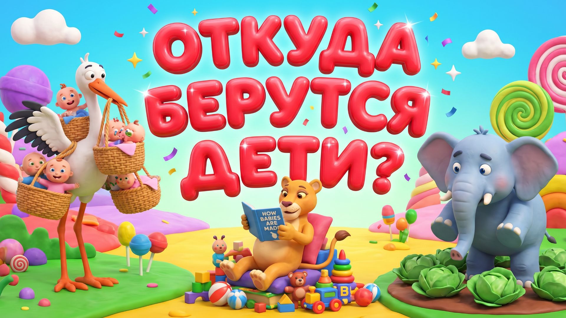 Откуда берутся дети 👶 Простое и честное объяснение для детей | Как появляется ребёнок