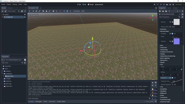 Природа в Godot 4.0 (Урок) (переведено) Terrain