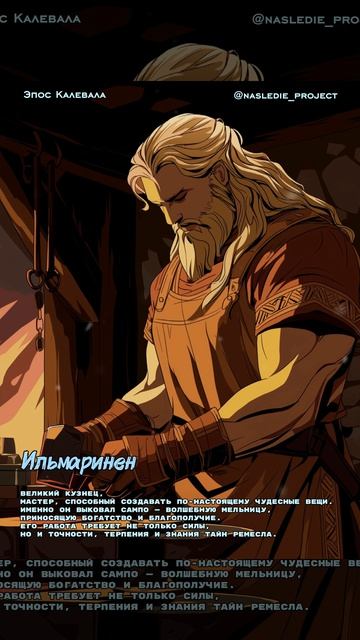 Ильмаринен — кузнец эпоса Калевала