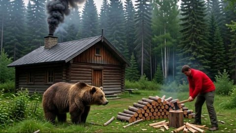 Охота и Рыбалка 2026 в Тайге ИЗБА Жизнь ОТШЕЛЬНИКА на Щуку в ДЕВСТВЕННОЙ ТАЙГЕ 2025 Руд 21авг Сплав