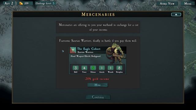 SOVL: Fantasy Warfare. Saurian Warlord, Challenge Level 5, часть 2.