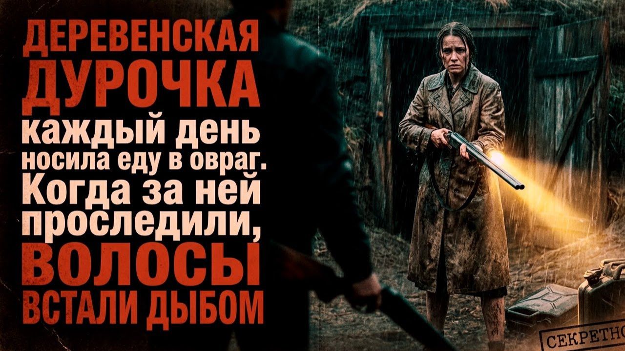 Деревенская дурочка носила еду в овраг. Когда за ней проследили  [АУДИОКНИГА/ДЕТЕКТИВ]