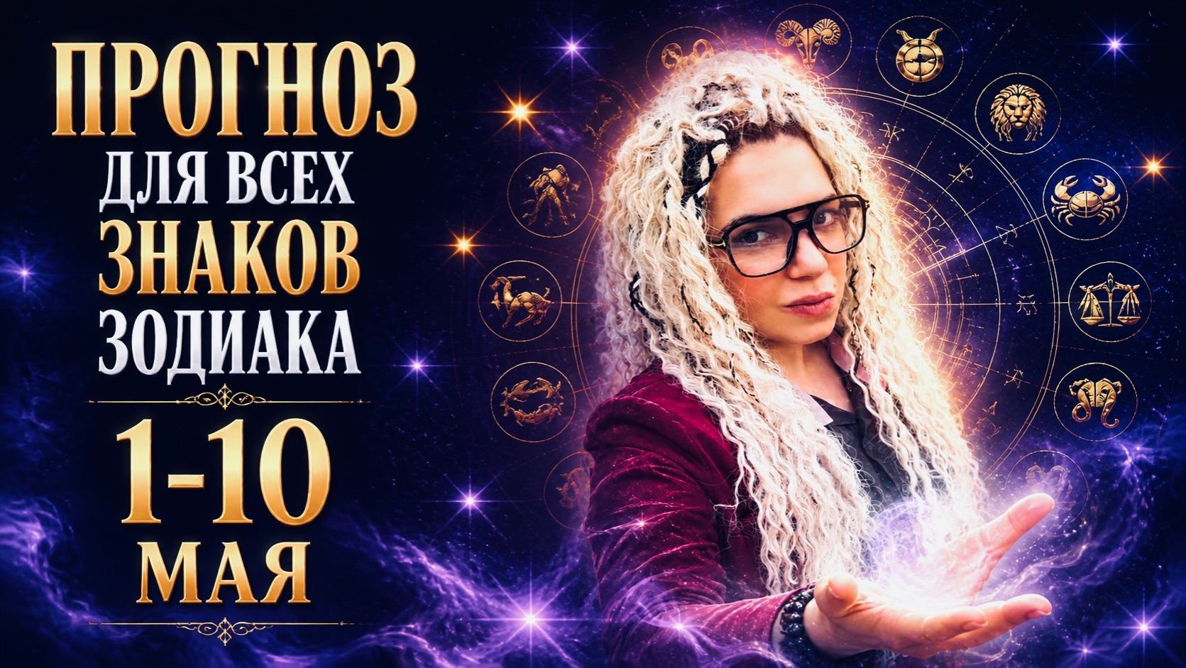 Прогноз для всех знаков зодиака на 1 декаду мая (с 1/10 мая )