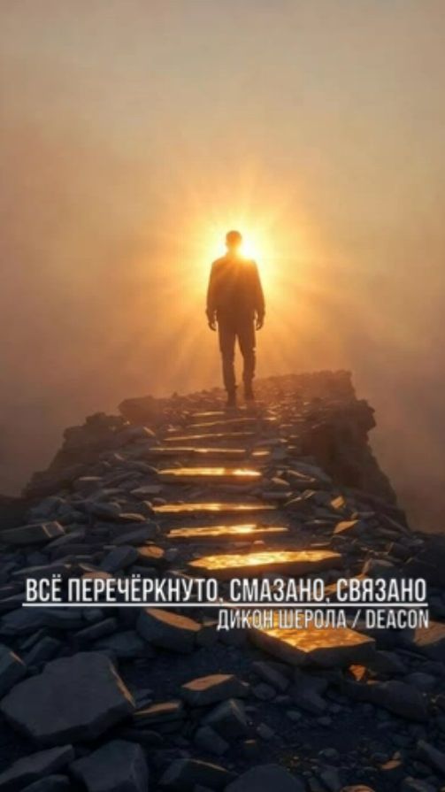 Всё перечёркнуто, смазано, связано
