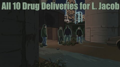 GTA 4: Все 10 Доставок наркотиков для М. Джейкоба / All 10 Drug Deliveries for L. Jacob