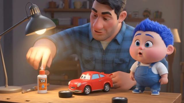 Мультик про синего малыша 💙 Развивающий мультфильм для детей 1–3 лет | Учим цвета, слова и эмоции