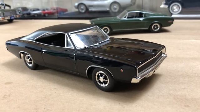 Ford Mustang GT и  Dodge Charger R_T в масштабе 1_25 от Revell #Diecast