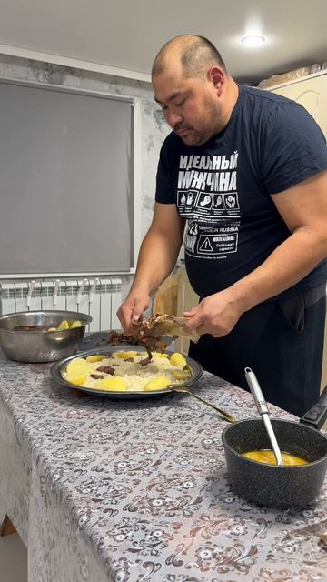 Бешбармак из риса