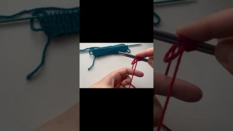 Вяжем спицами: Очередной интересный набор петель