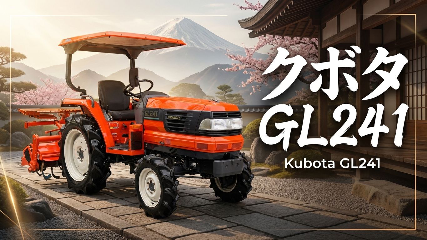 Обзор трактора Kubota GL241 — ПРОДАН!✅