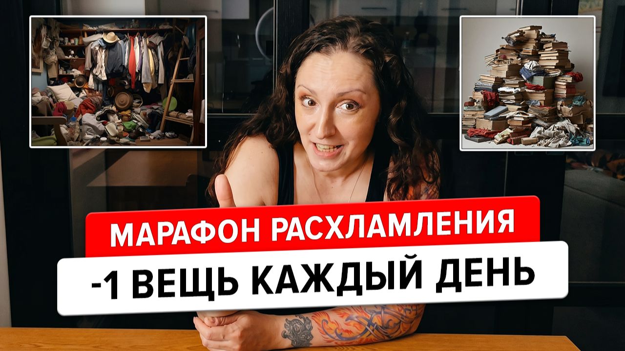 Марафон расхламления 2026: избавляемся от ненужных вещей.