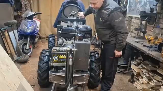 Гидробак Первый запуск гидравлики Что могло пойти не так