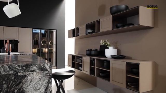 Кухня Nolte -  Lugano Lack/ Magma Soft Matt