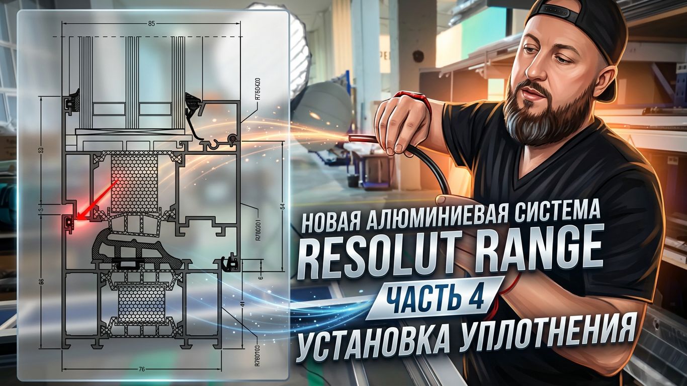 УСТАНОВКА УПЛОТНЕНИЙ RESOLUT RANGE